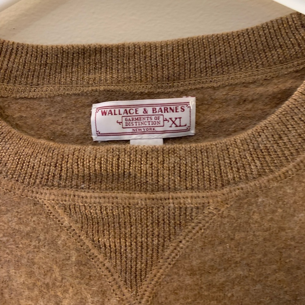 Brown wool sweater size L/XL